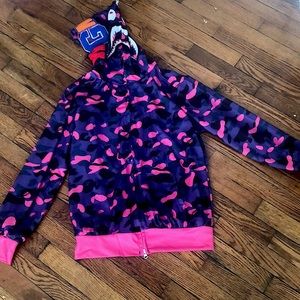 Bape hoodie, purple